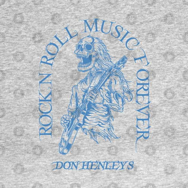 Don Henleys /// Skeleton Rock N Roll by Stroke Line